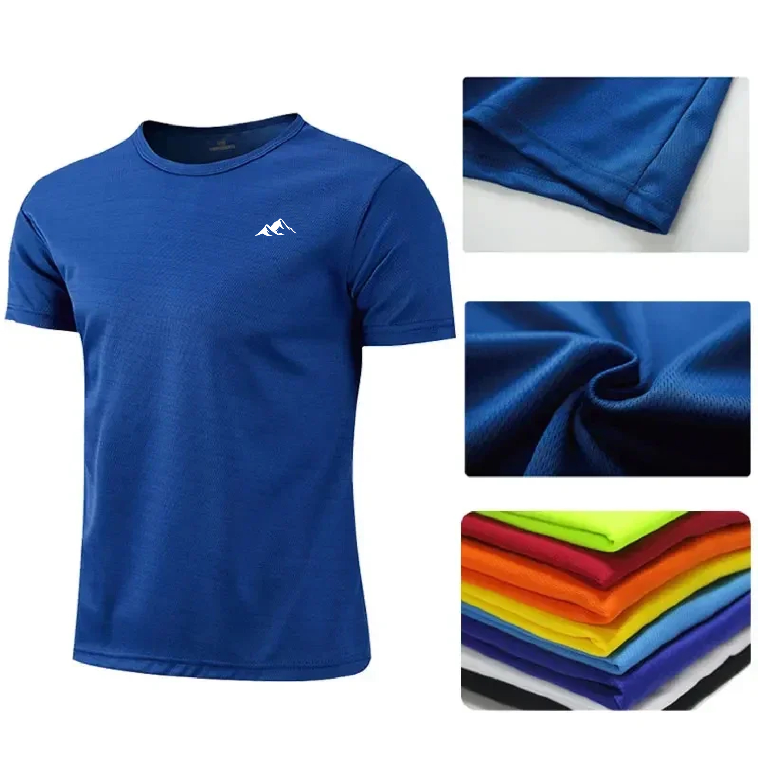 Health Wellness Fitness - Summer Mens Quick Dry Running Bodybuilding