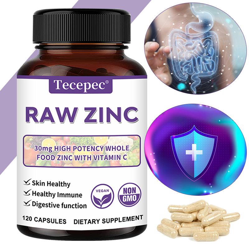 Health Wellness Gifts - Zinc Vitamins - Raw Zinc Whole