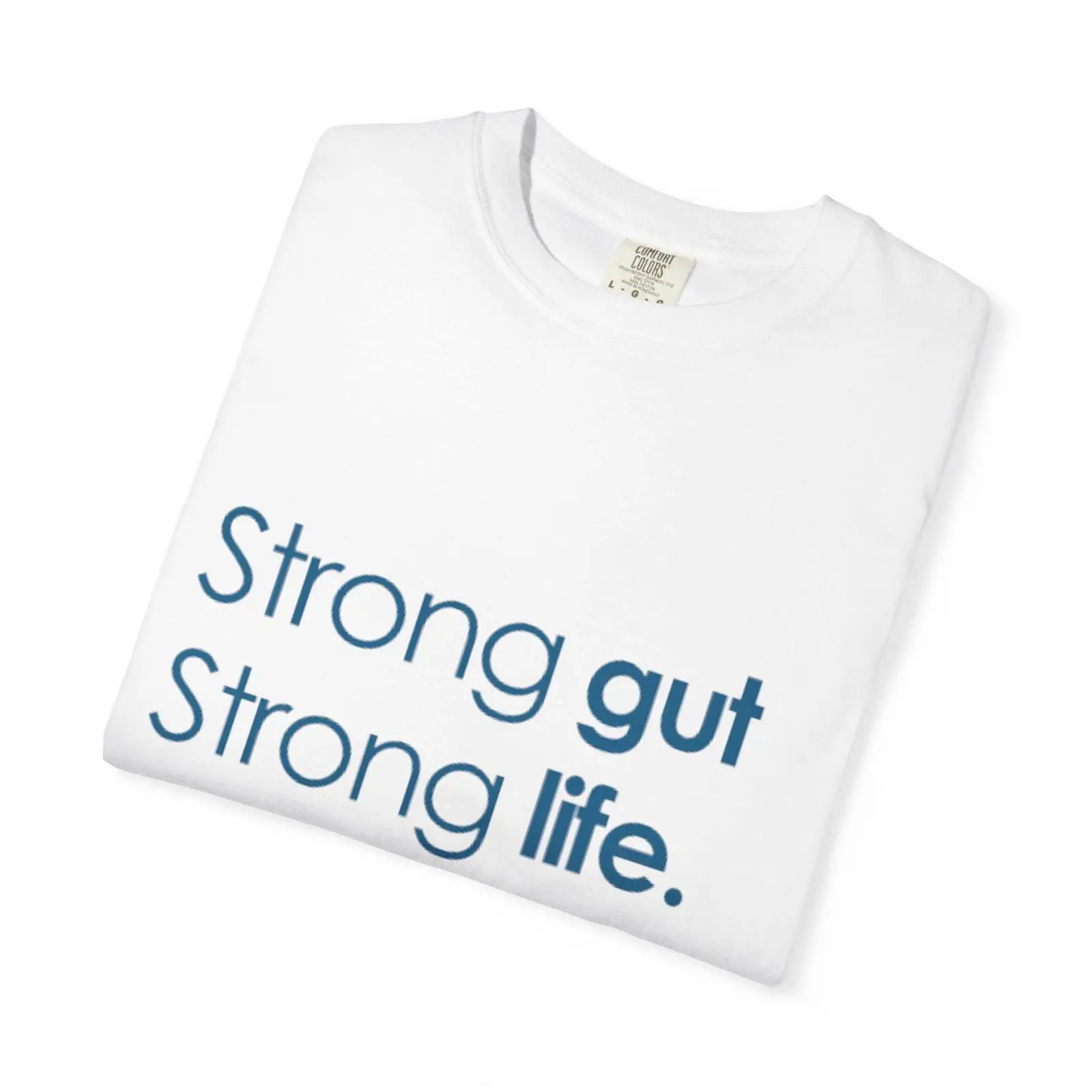 Strong Gut Life Slogan T Shirt - Health Wellness And Lifestyle recensie en prijs