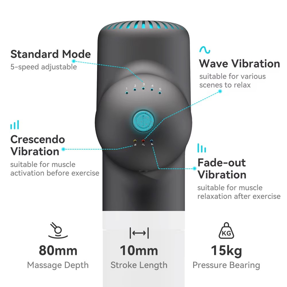 Booster Massage Gun Electric N - Health Wellness Fitness recensie en prijs