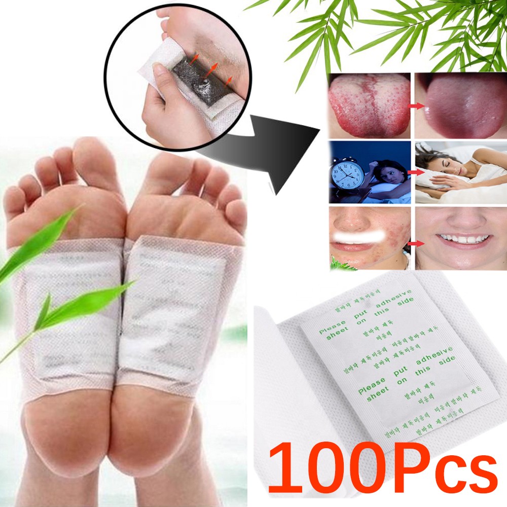 100PCS/Lot Detox Foot Patch Ba - Detox Foot Patch recensie en prijs