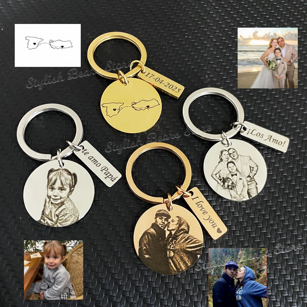 Laser Engraved Custom Photo Ke - Health Wellness Gifts recensie en prijs