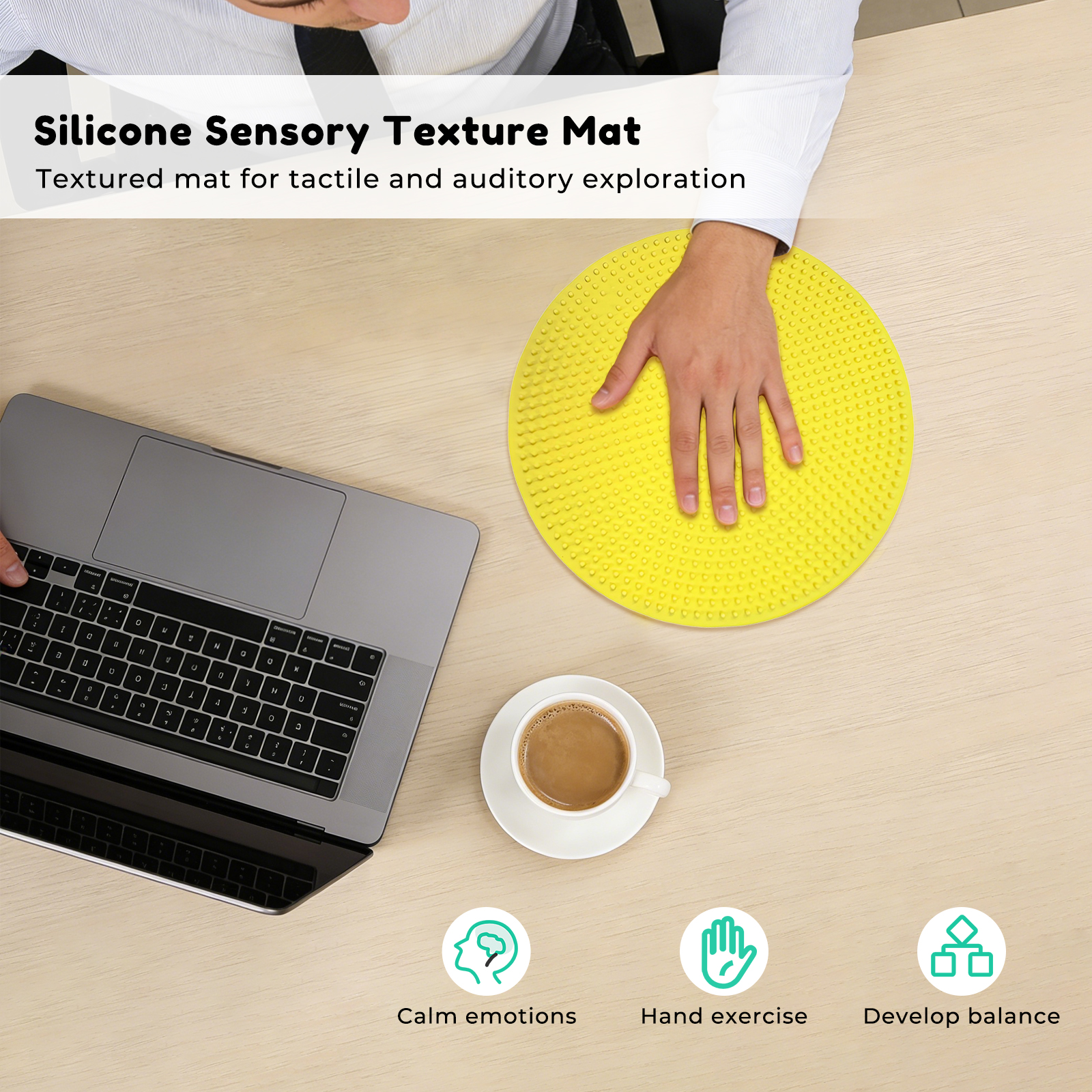 Silicone Sensory Mat,Tactile D - Acupressure Mat Set recensie en prijs