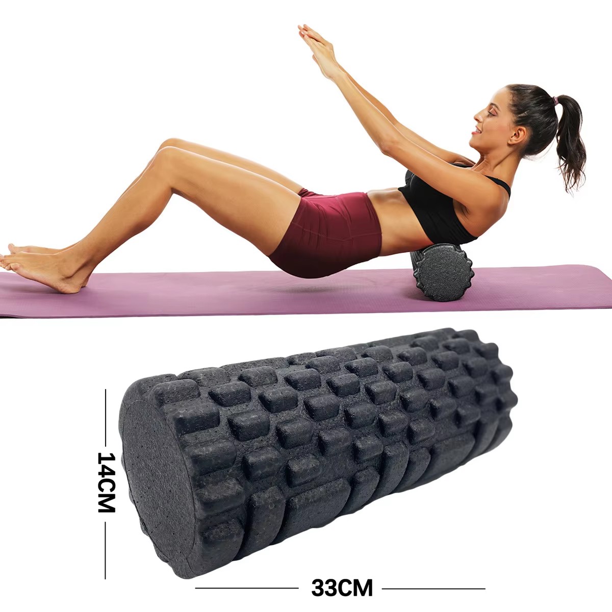 30/33cm Fitness Foam Roller Yo - Health Wellness Fitness recensie en prijs