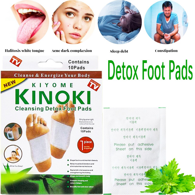 Korea Kinoki Natural Herbal De - Detox Foot Patch recensie en prijs
