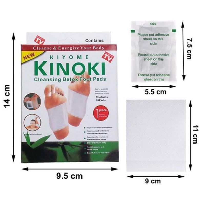 Korea Kinoki Natural Herbal De - Detox Foot Patch recensie en prijs