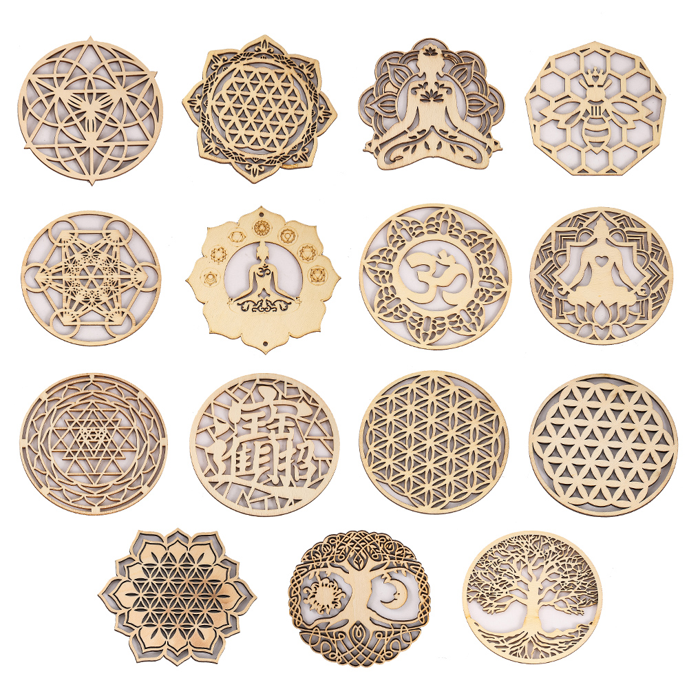 3.9inch Wooden Hollow Board Ru - Acupressure Mat Set recensie en prijs