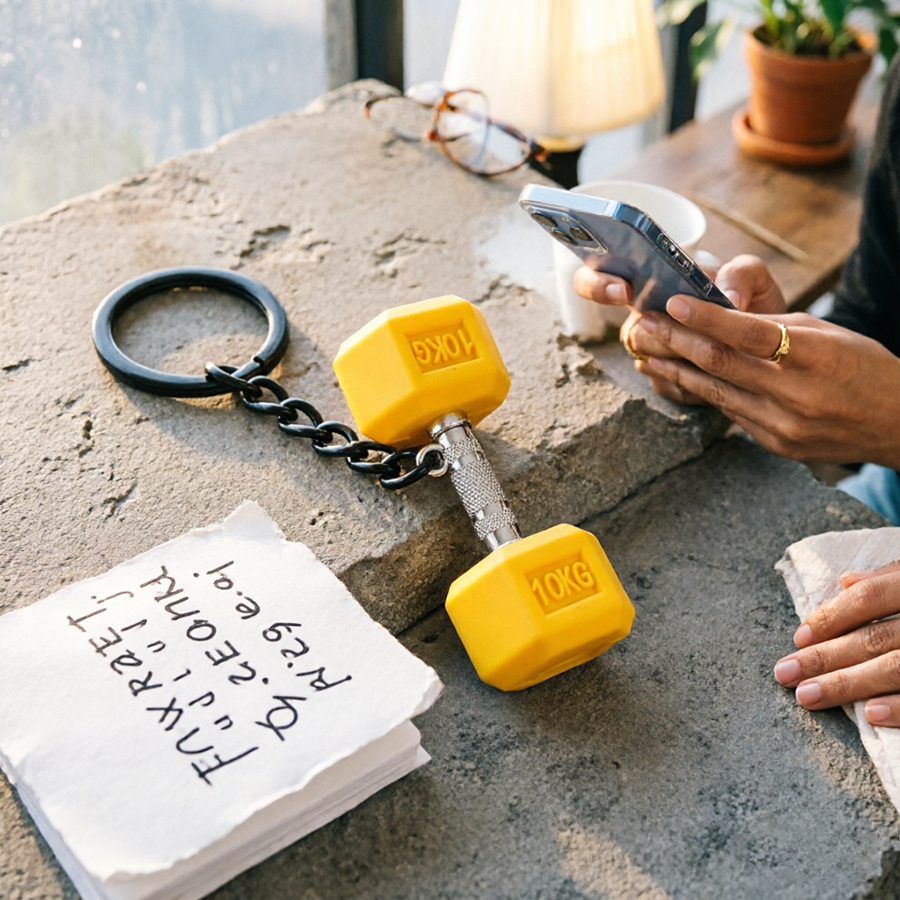 Unique Fitness Mini Dumbbell K - Health Wellness Gifts recensie en prijs