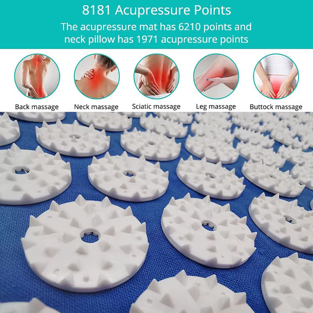 Massager pillow, massage mat f - Acupressure Mat Set recensie en prijs