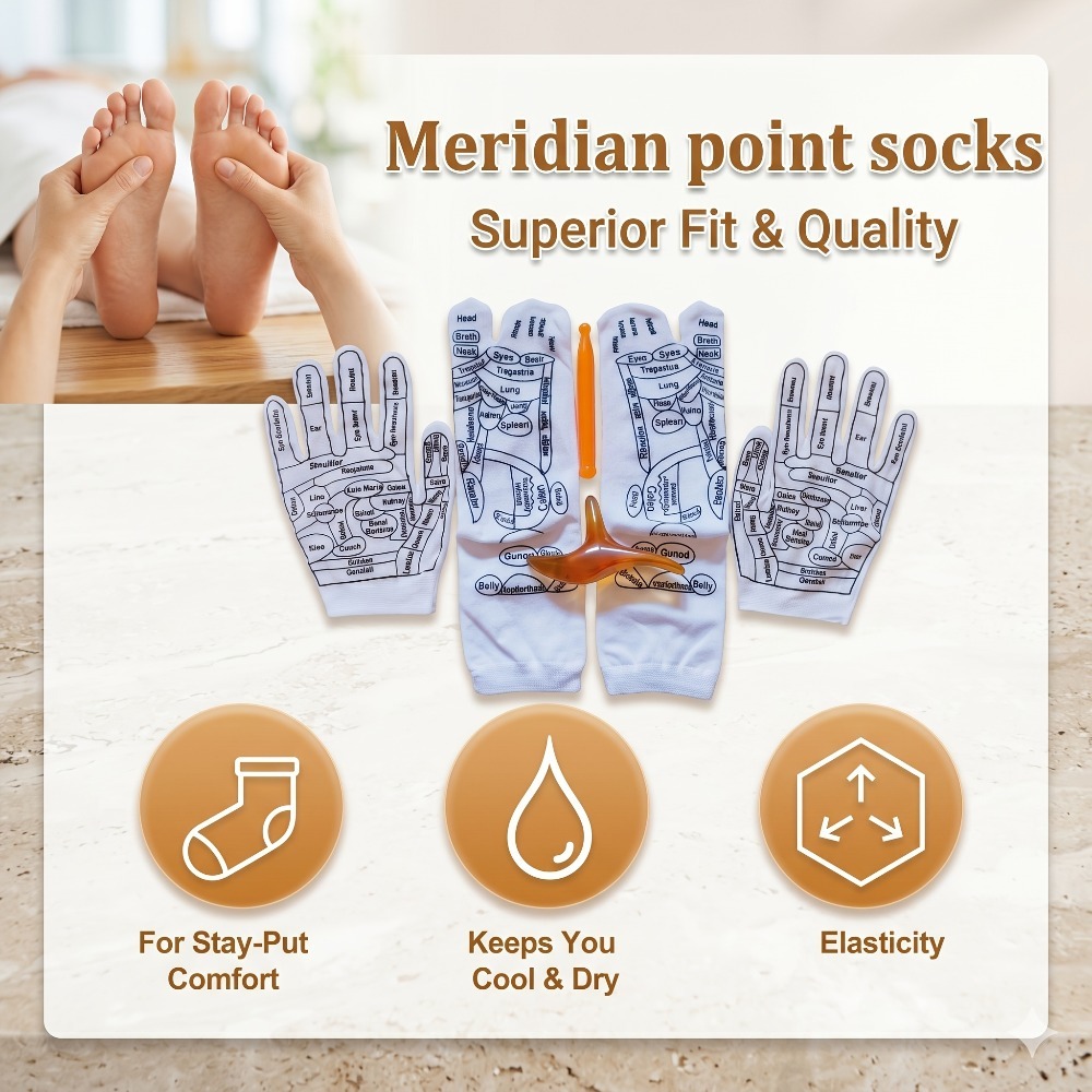 Acupressure Hand Gloves Reflex - Health Wellness Kit recensie en prijs