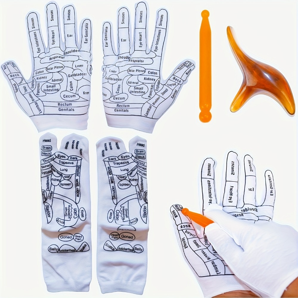 Acupressure Hand Gloves Reflex - Health Wellness Kit recensie en prijs