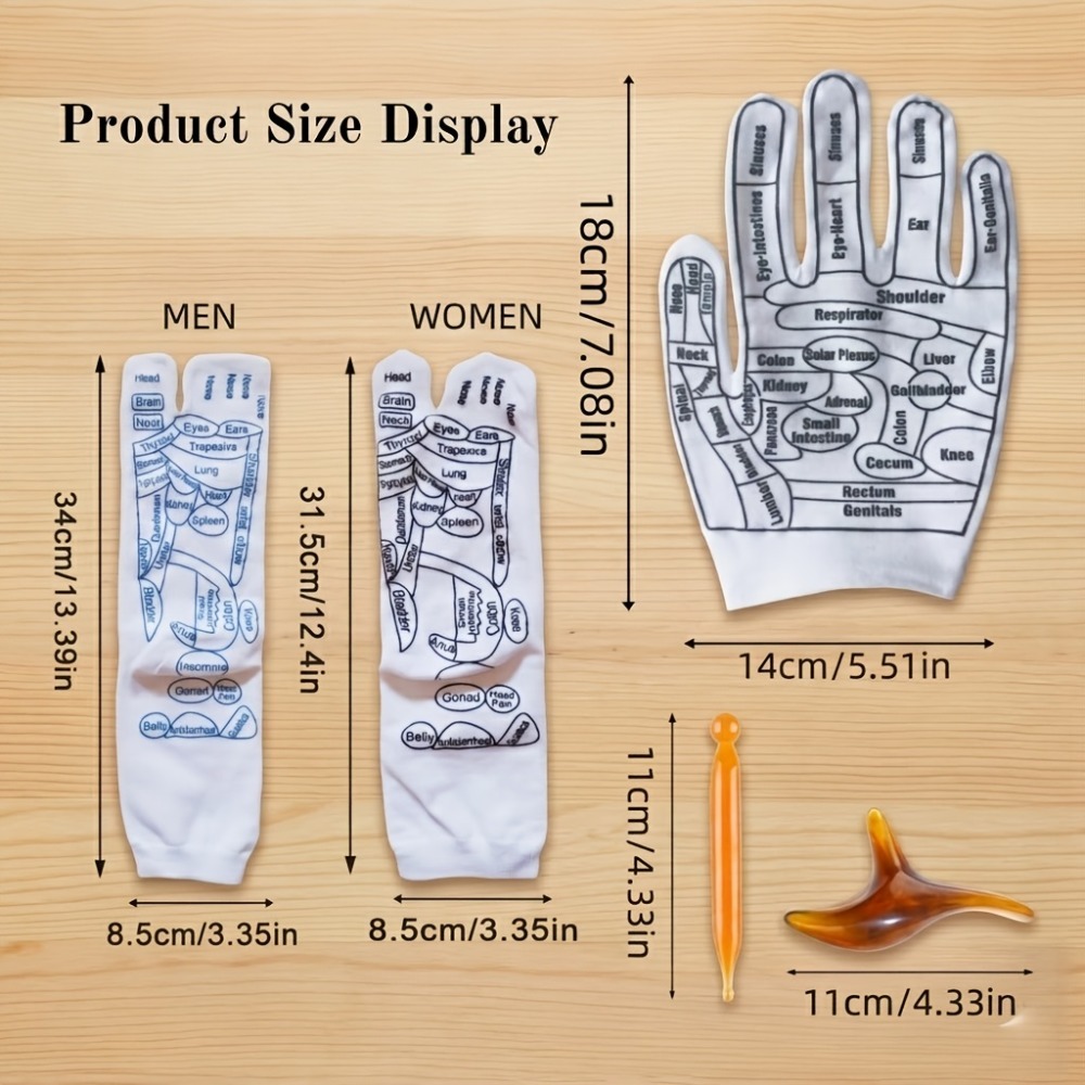 Acupressure Hand Gloves Reflex - Health Wellness Kit recensie en prijs