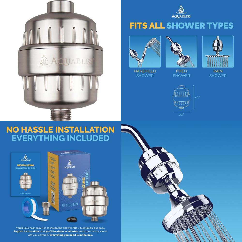 High Output AquaBliss Shower F - Health & Wellness Nurse Coach recensie en prijs
