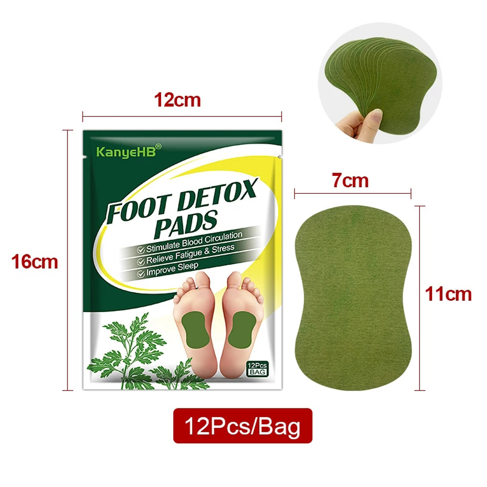 Detox Foot Patches Pads 12/24P - Detox Foot Patch recensie en prijs