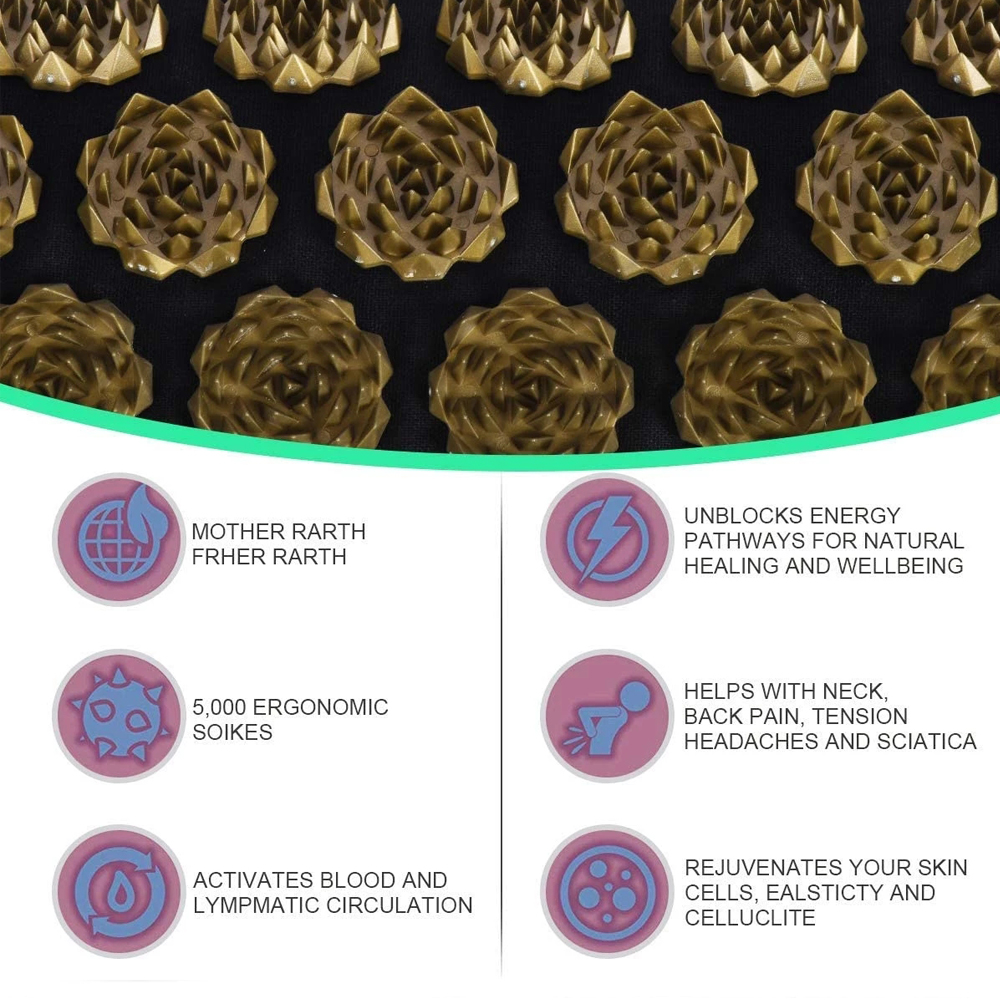 3Piece Set Shiatsu Acupressure - Acupressure Mat Set recensie en prijs