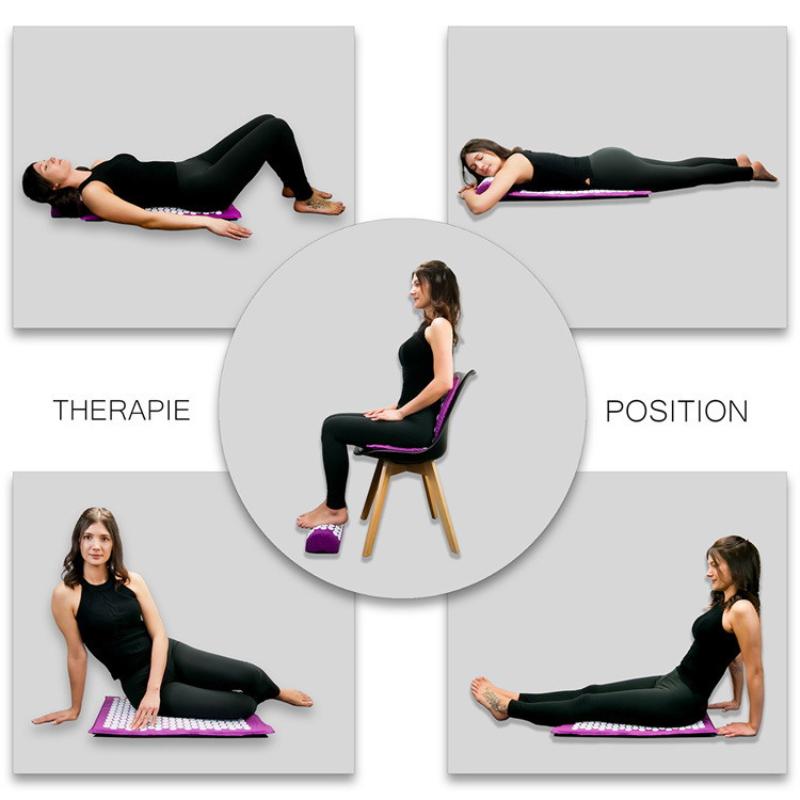 1 Set Acupressure Yoga Mat Cus - Acupressure Mat Set recensie en prijs