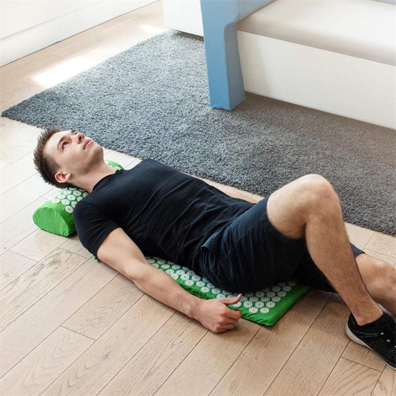 1 Set Acupressure Yoga Mat Cus - Acupressure Mat Set recensie en prijs
