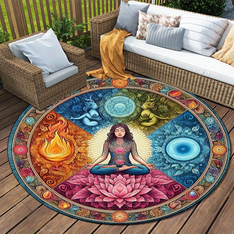 Chakra Lotus Round Rug Water & - Acupressure Mat Set recensie en prijs