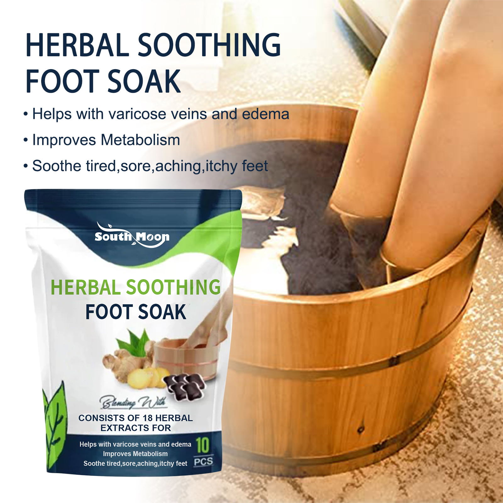 10pcs Foot Bath Gel Natural He - Detox Foot Patch recensie en prijs